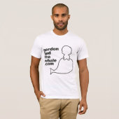 GATW TXT Logo (Schwarzes) T-Shirt (Vorne ganz)