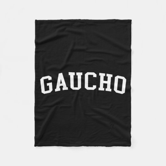 Gaucho fleecedecke (Vorderseite)