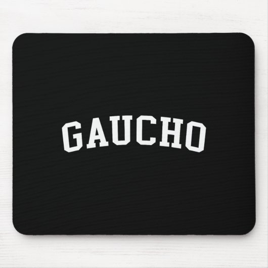 Gaucho mousepad (Vorne)
