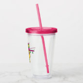 Gaucho Sugar Skull Acryltrinkbecher (Links)