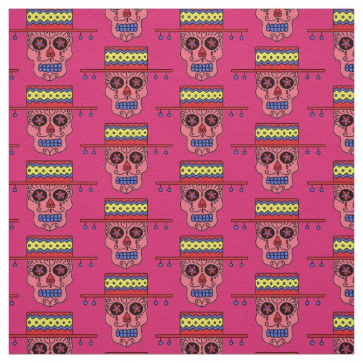 Gaucho Sugar Skull Stoff (Muster)