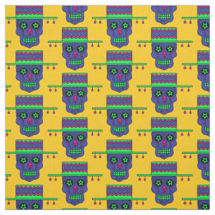 Gaucho Sugar Skull Stoff