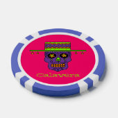 Gaucho Zucker-Schädel Pokerchips (Einzeln)