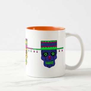 Gaucho Zucker-Schädel Zweifarbige Tasse