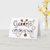 Gaudete Latin Mass Katholische Weihnachten Karte (Gelbe Blume)