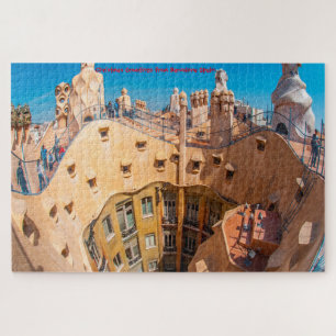 Gaudí-Architektur Barcelona. Puzzle