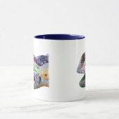 Gaudi Eidechsen-Kopf-Mosaiken Tasse (Zentrum)