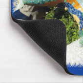 Gaudi Eidechsen-Mosaiken Mousepad (Ecke)