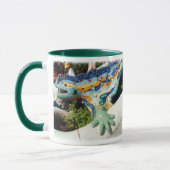 Gaudi Eidechsen-Mosaiken Tasse (Links)