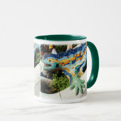 Gaudi Eidechsen-Mosaiken Tasse (VorderseiteRechts)