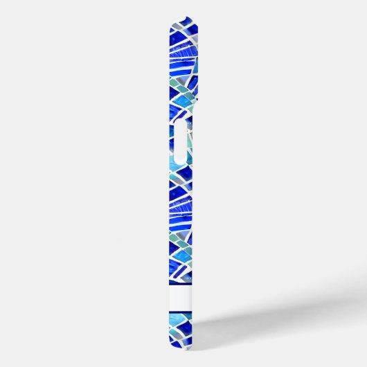 Gaudi Inspiriert Blauwald-Mosaikmuster Case-Mate iPhone Hülle (Rückseite / Rechts)