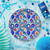 Gaudi Inspiriert Multicolor-Mosaikmuster Pappteller (Party)