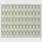 Gaudí Kunst Nouveau Packpapier (Flach)