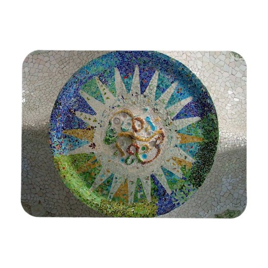 Gaudi Mosaic Magnet (Horizontal)
