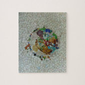 Gaudi Mosaik-Blume Puzzle (Vertikal)