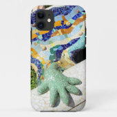 Gaudi Mosaik-Hand Case-Mate iPhone Hülle (Rückseite)