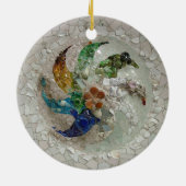 Gaudi Mosaik Keramik Ornament (Hinten)