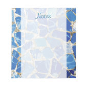 Gaudi Mosaik mit einer Öl-Touch Notizblock (Vorderseite)
