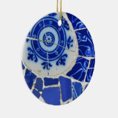 Gaudi Mosaik-Weihnachtsverzierung Keramikornament (Rechts)