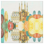 Gaudi 's Barcelona Stoff (Nahaufnahme)