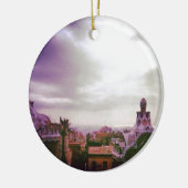 Gaudis Barcelona Keramikornament (Links)