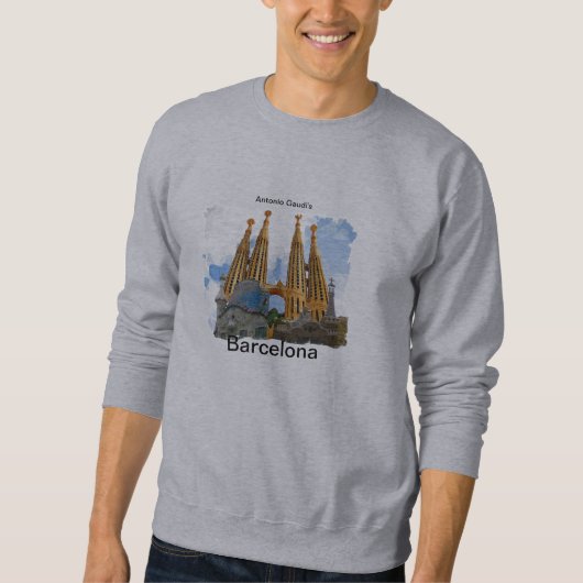 Gaudis Barcelona Sweatshirt (Vorderseite)