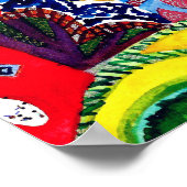 Gaudís Bench One. Poster (Ecke)