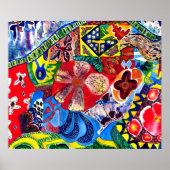 Gaudís Bench One. Poster (Vorne)