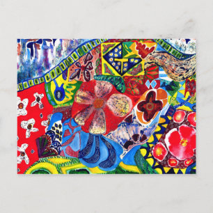 Gaudís Bench One. Postkarte