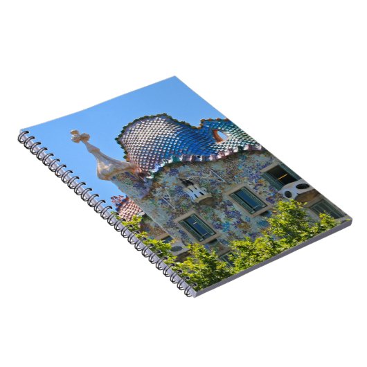 Gaudis Casa Batllo Notizblock (Rechte Seite)