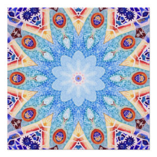 Gaudis Fliese Poster