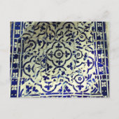 Gaudi's Park Guell Mosaic Tiles Barcelona Postkarte (Vorderseite)