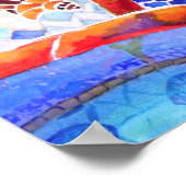 Gaudis Park. Poster (Ecke)