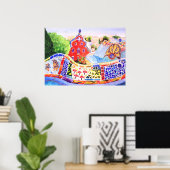 Gaudis Park. Poster (Heimbüro)