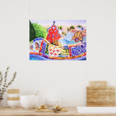 Gaudis Park. Poster (Küche)