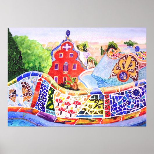 Gaudis Park. Poster (Vorne)