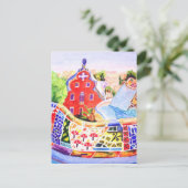 Gaudis Park. Postkarte (Stehend Vorderseite)