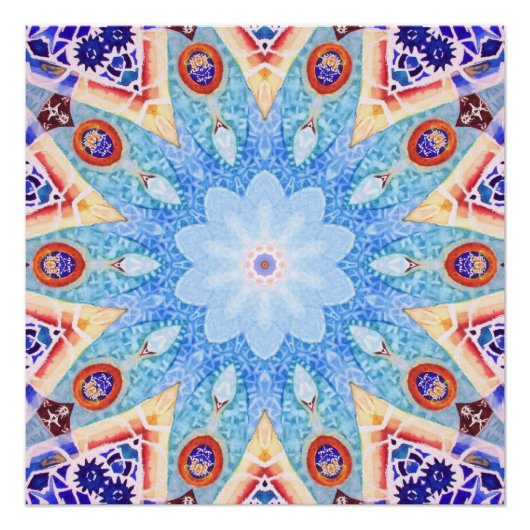 Gaudis Tile. Poster (Vorderseite)