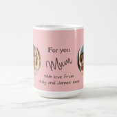 Gauge personalisiert Mum/Gran Kaffeetasse (Mittel)