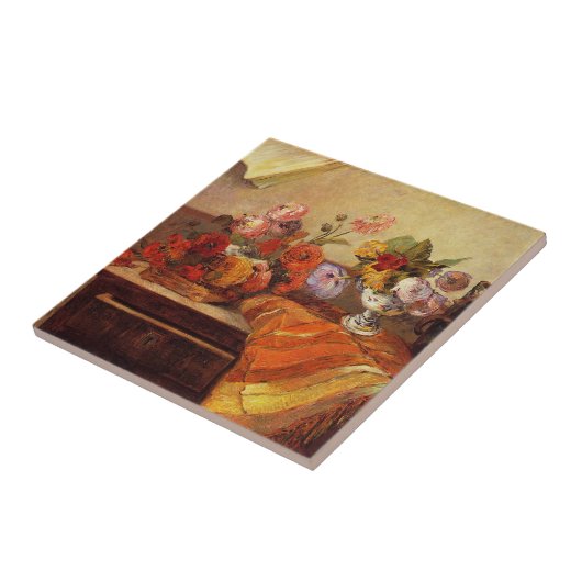 Gaugin - Pots und Bouquets leben noch Fliese (Seite)
