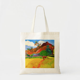 Gauguin Berge in der Tahiti-Taschen-Tasche Tragetasche
