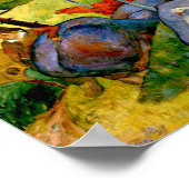 Gauguin - Bretonischer Junge in einer Landschaft Poster (Ecke)