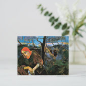 Gauguin Christ im Garten des Mendrisiotto Postkarte (Stehend Vorderseite)