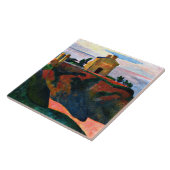 Gauguin - Das Haus in Pan-Du Fliese (Seite)