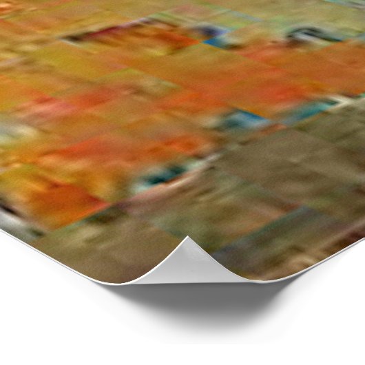 Gauguin - Der Hibiskus Tree, Poster (Ecke)