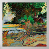 Gauguin - Der Hibiskus Tree, Poster (Vorne)