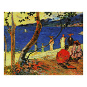 Gauguin - Eine Küste Poster (Vorderseite)