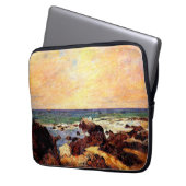 Gauguin - Felsen und Meer, Laptopschutzhülle (Vorderseite Links)