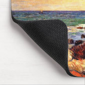 Gauguin - Felsen und Meer, Mousepad (Ecke)