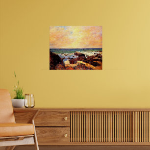 Gauguin - Felsen und Meer, Poster